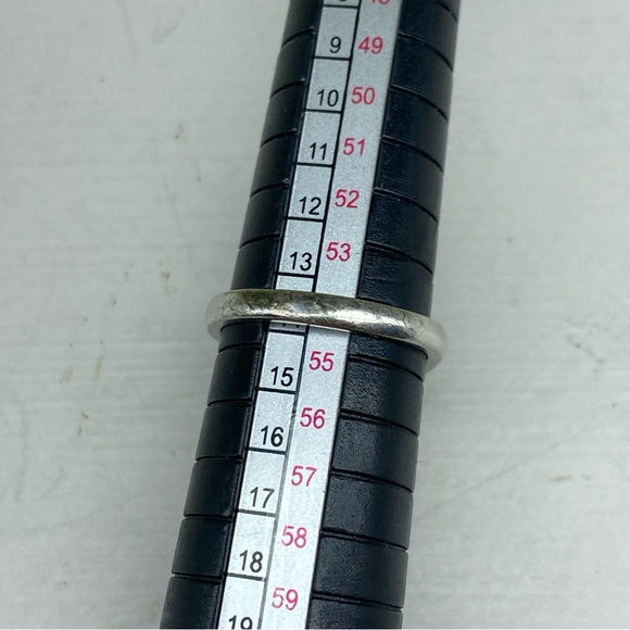 Sterling Silver 925 PAJ Spiral Stair Halo Ring With Large CZ Set Size 7 - Picture 4 of 15